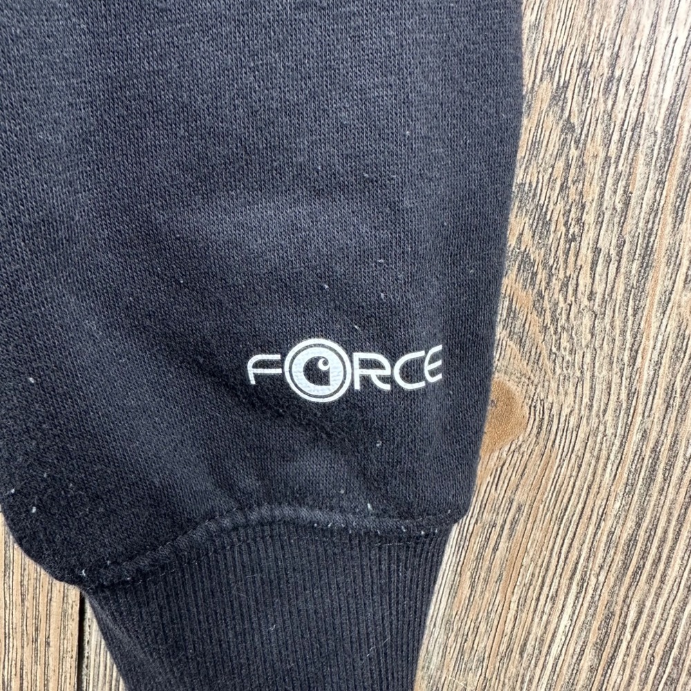 Carhartt Force Relaxed Fit Lightweight Hoodie Black Mens Large Sweatshirt - Picture 5 of 9